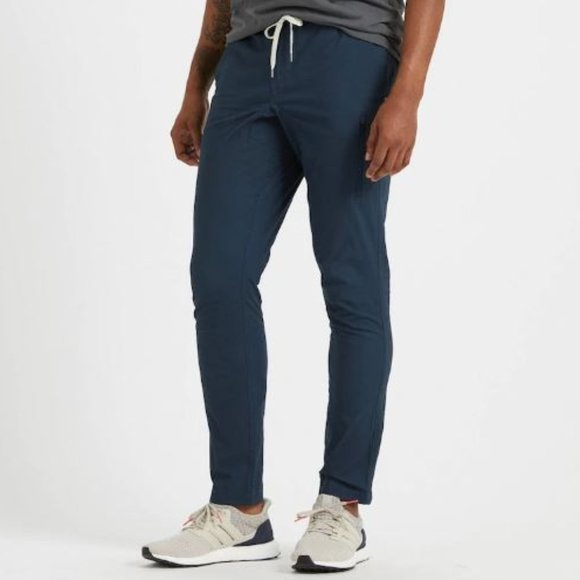 Vuori Pants Sale Nwt Vuori Mens Navy Blue Indigo Ripstop Pants In